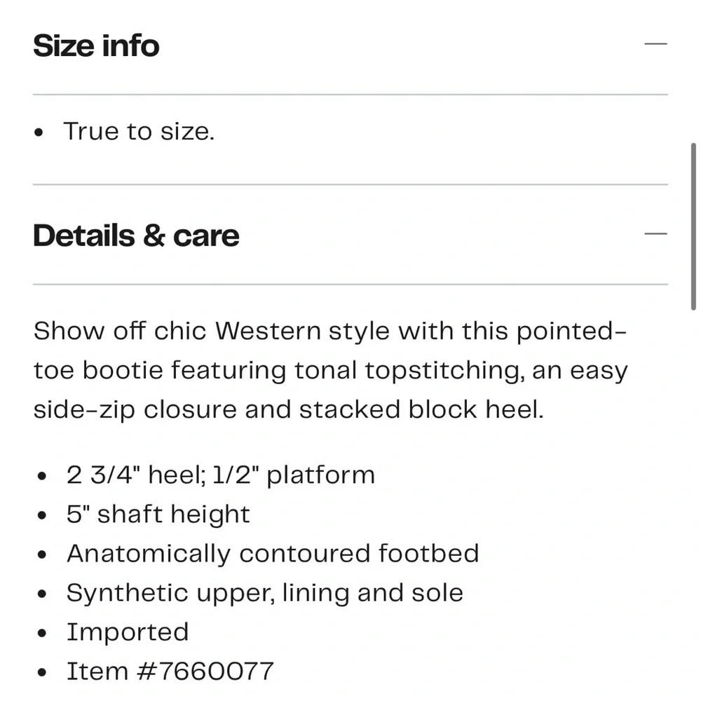 MIA boots size 9 women’s Deann Western style cream ivory boots‎ 🤎🤎